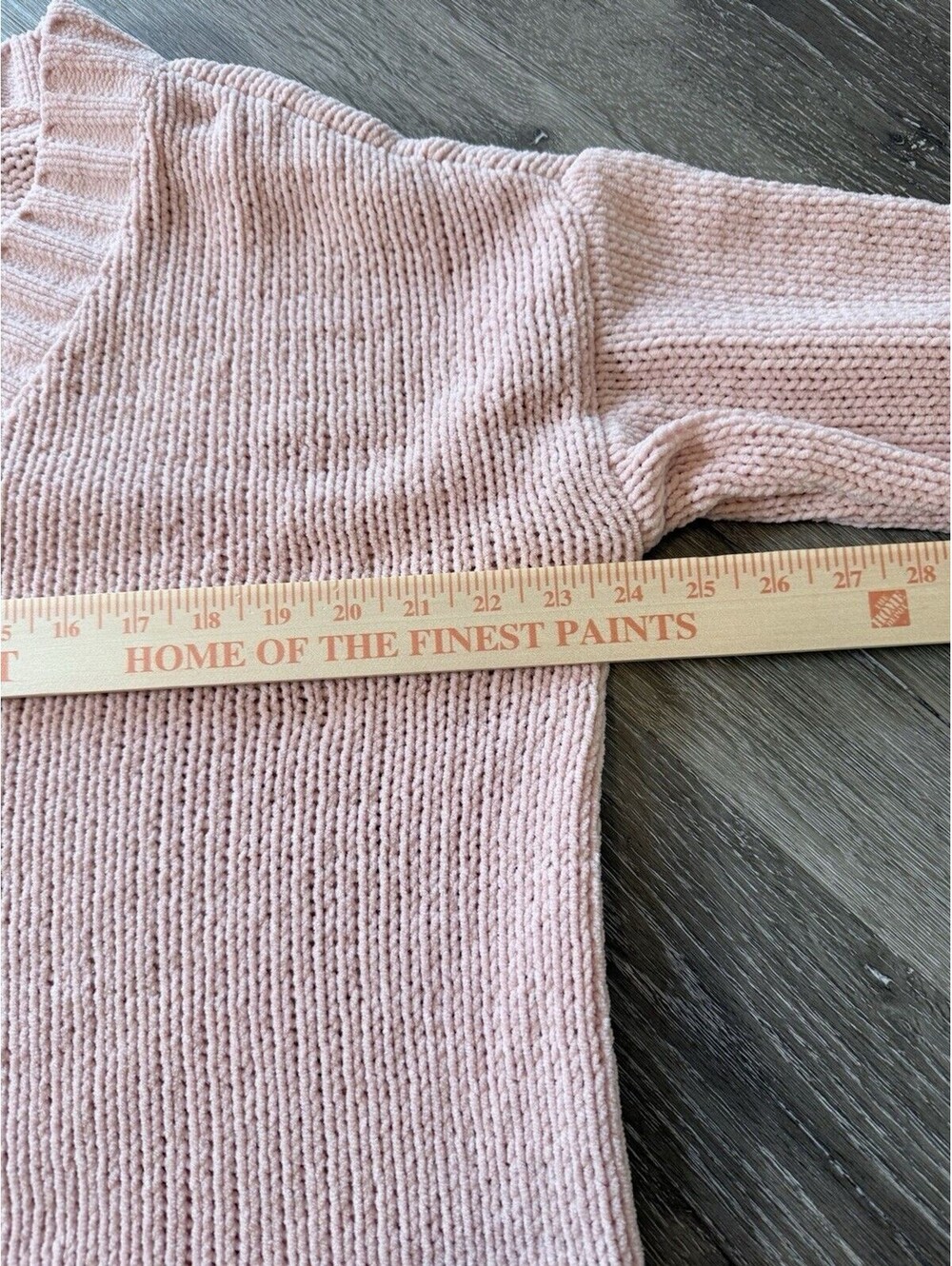 Aerie Oversize Slouchy V-Neck Sweater XS Pink Coquette Coastal Grandma Soft Girl - Picture 5 of 8